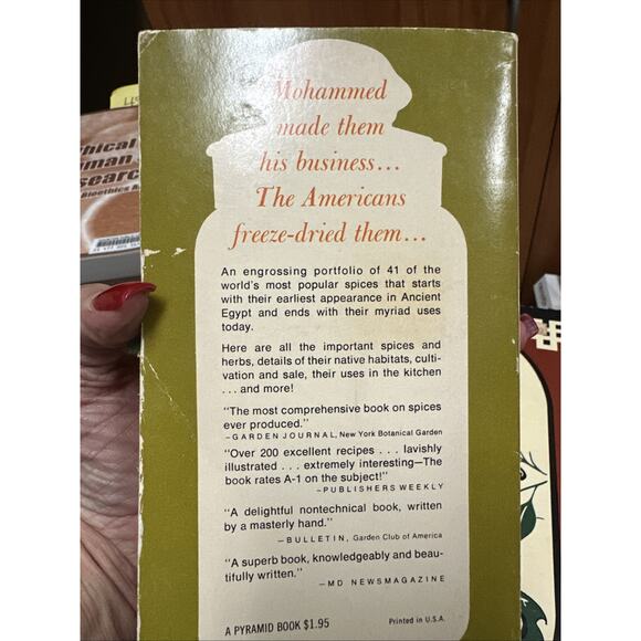 The Book of Spices By Frederick Rosengarten 1969 - Picture 2 of 4